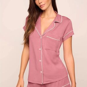 Eberjey Gisele TENCEL Modal Shortie Short PJ Set NWT
